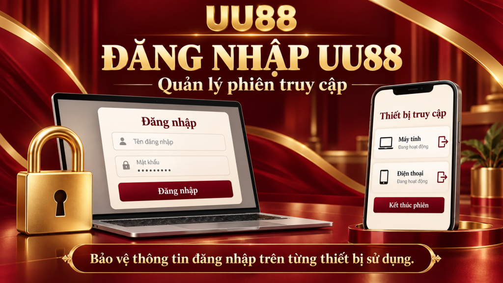 Đăng nhập UU88 và quản lý phiên truy cập
